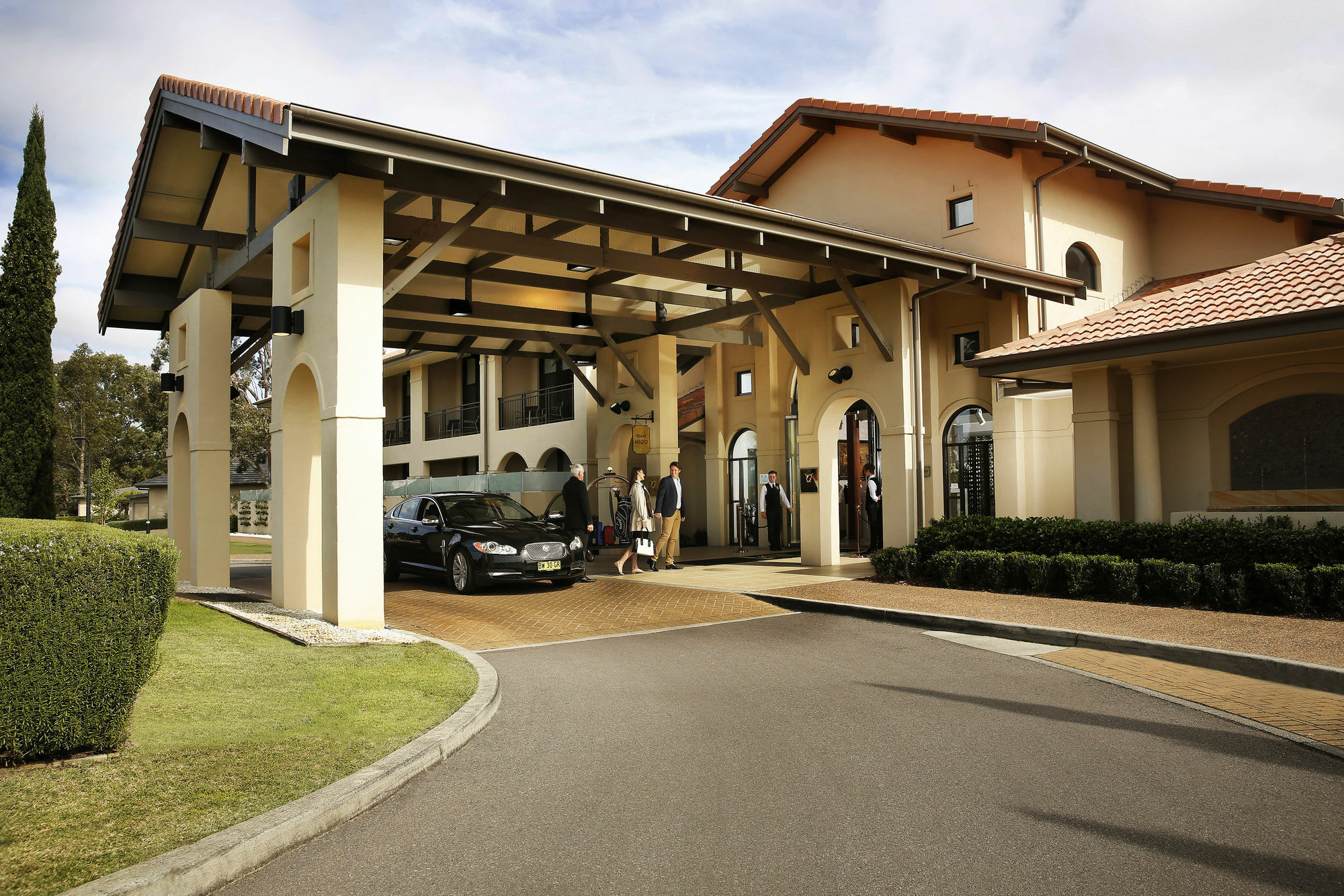 ชาเตออีลานแอดเดอะวินเทจฮันเตอร์วัลเลย์ Hotel โพโคลบิน ภายนอก รูปภาพ Clubhouse at The Lakes Golf Club